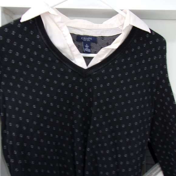 Chaps Womens Long Sleeve Shirt Size Small - Picture 4 of 4